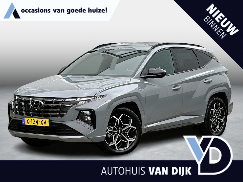 Hyundai Tucson 1.6 T-GDI PHEV N Line 4WD |Camera|Adapt.Cruise|Carplay|Half-Leder|Stoel/Stuurverw.|Full-Map Navi|