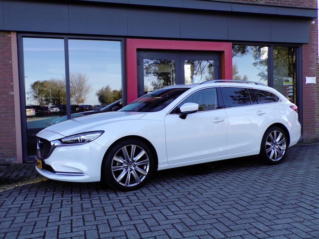 Mazda 6 Sportbreak 2.0 SkyActiv-G 165 Exclusive-Line Leer Carplay/Android Stoelverw/koeling+achterbank Bomvol!!