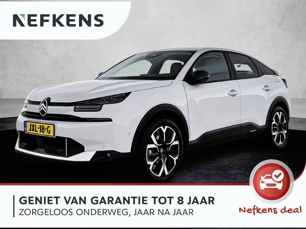 Citroën C4 1.2 Hybrid 145pk Max Automaat | Tot 8 Jaar Garantie | Navigatie | Achteruitrijcamera | Adaptieve Cruise Control | Climate Control | Stoelverwarming | Apple Carplay/Android Auto |