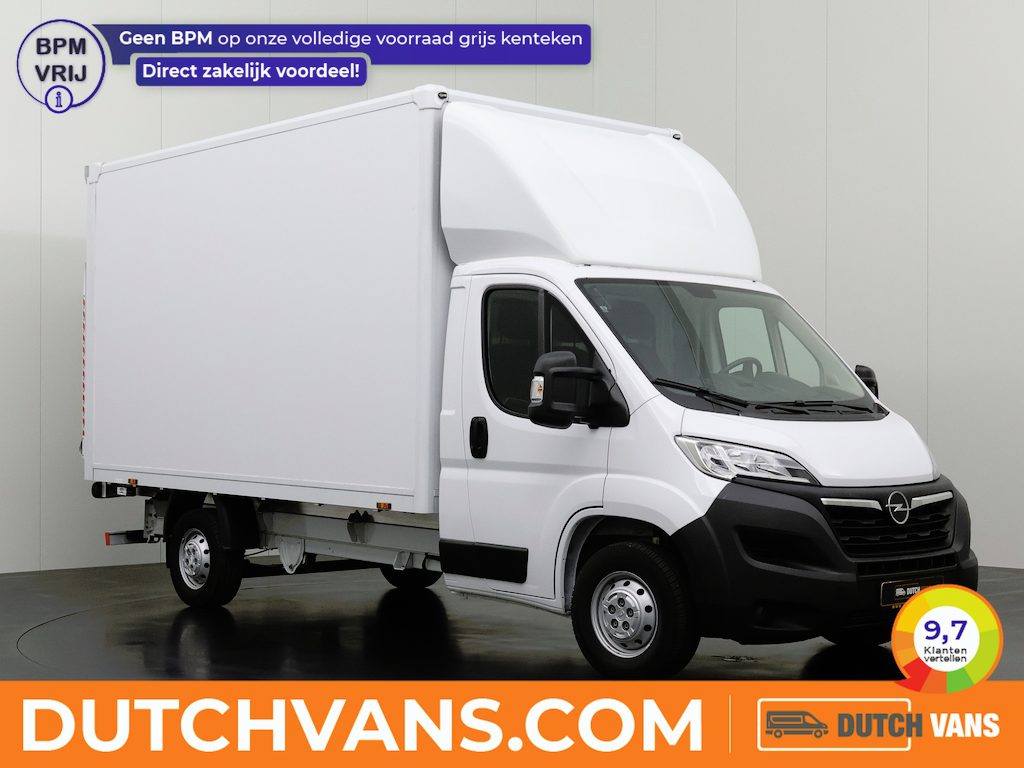 Opel Movano 140PK Bakwagen+Laadklep | Dakspoiler | Multimedia | Airco | Cruise | 3-Zits | Camera | 1046Kg laadvermogen