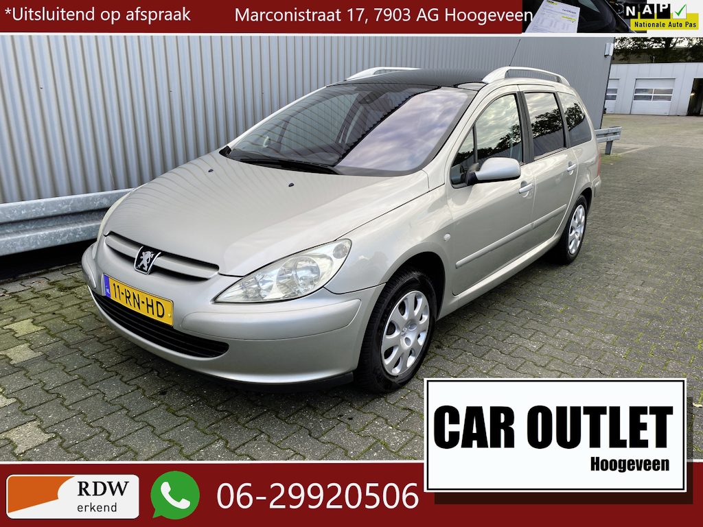 Peugeot 307 SW 1.6 16V Premium 7p. Clima, Pano, CC, Trekh, nw. APK – Inruil Mogelijk –
