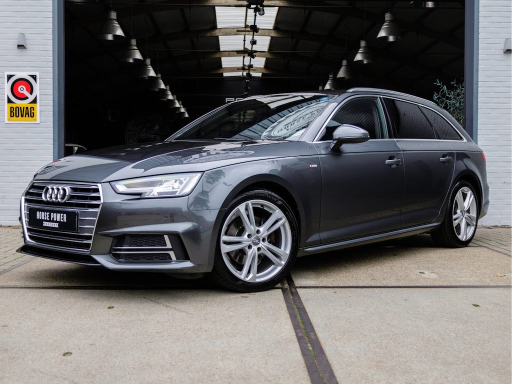 Audi A4 Avant 2.0 TFSI ultra Sport S line Edition *Keyless | Trekhaak | Virtual | Top historie | LED | Cruise | Clima | Navi | Halfleder | Daytona | Parkeersensoren*
