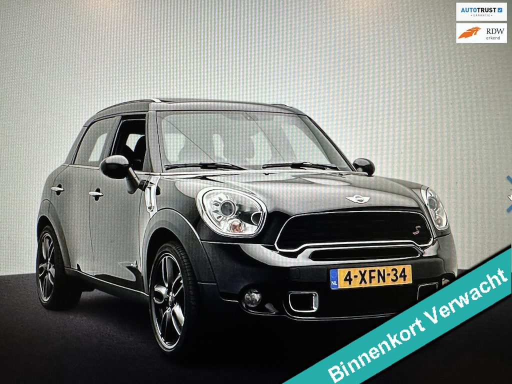MINI Countryman 1.6 Cooper S ALL4 AUTOMAAT/Navi/pano/distrib-gd/harman-cardon/NW-APK/LM-velgen/2 sleutels/dealer-onderh/bomvol