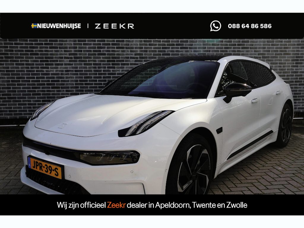 Zeekr 001 RWD Long Range 100 kWh | V2L | 22kW Lader | Warmtepomp | 360 Graden Camera | Head-up Display | Elektrische Achterklep | Keyless Entry | Panoramadak | Elektrisch Verstelbare Voorstoelen | Stoelverwarming voor en achter