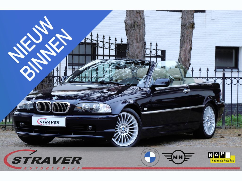 BMW 3-Serie Cabrio 320Ci |Sportstoelen |Stoelverwarming |Orient blau