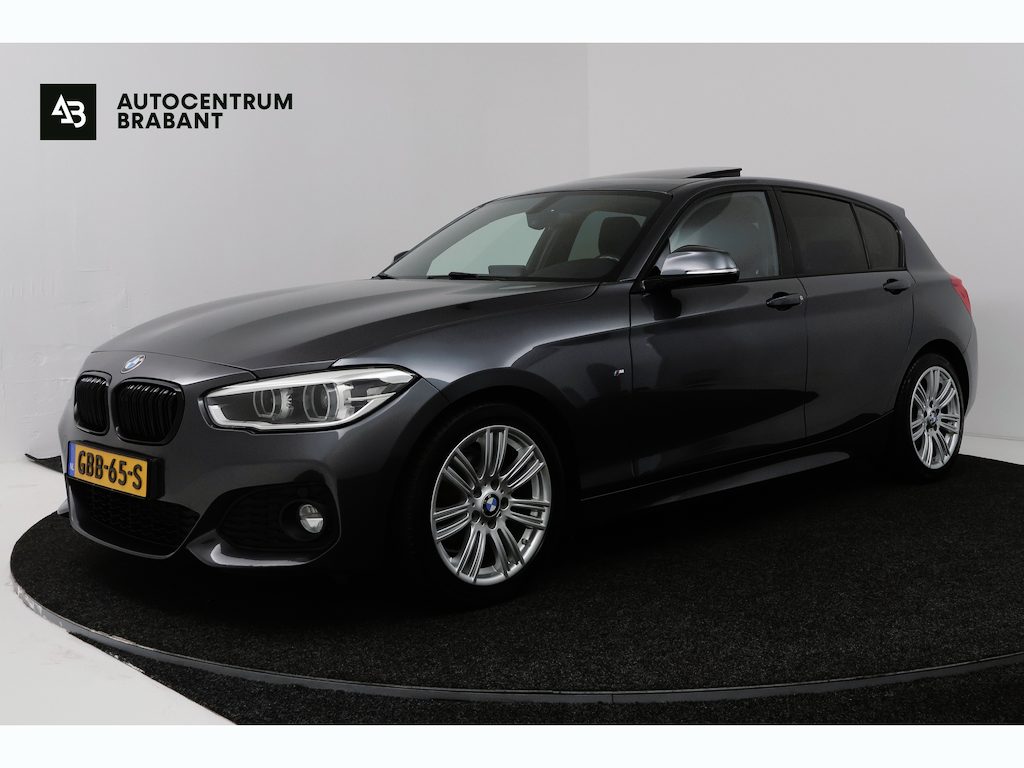 BMW 1-Serie 118i M Sport (PANORAMADAK, GROOT-NAVIGATIE, STOELVERWARMING, DEALER ONDERHOUDEN)