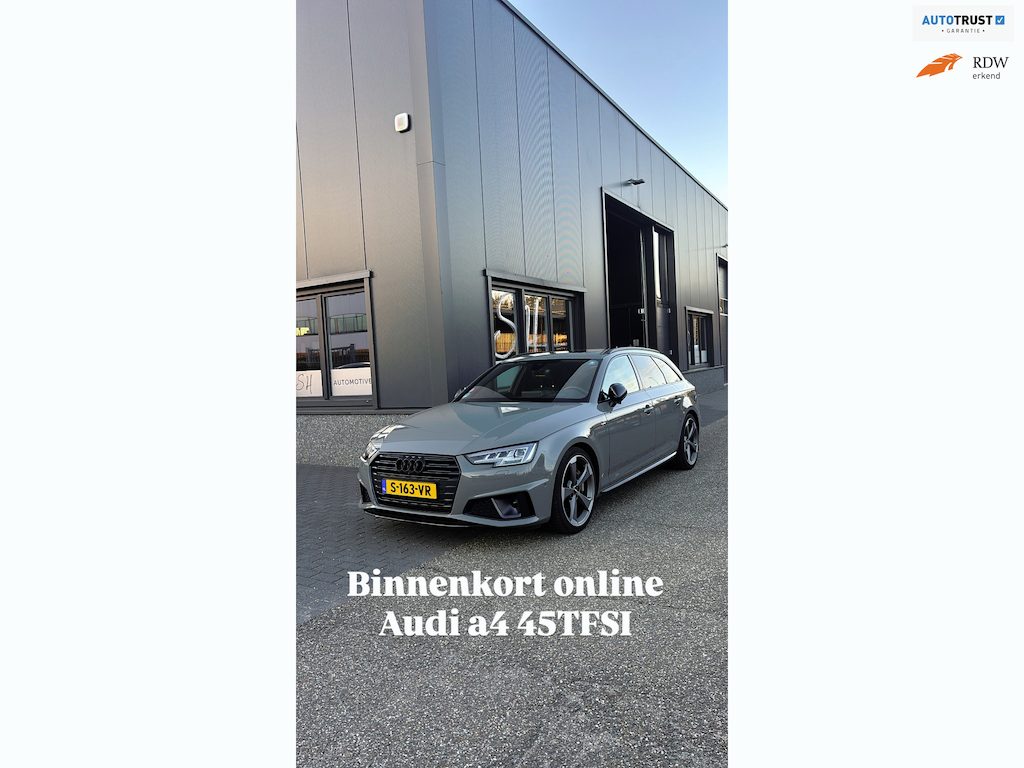 Audi A4 Avant 45 TFSI Sport S line black edition