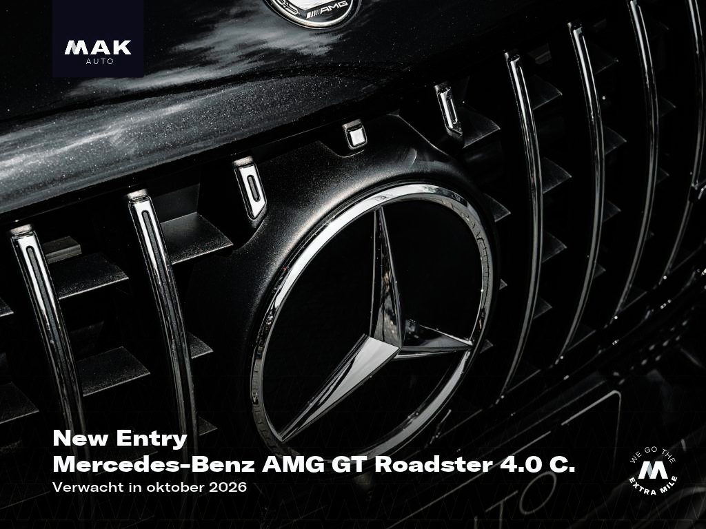 Mercedes-Benz AMG-GT Roadster 4.0 C Edition 50 , 1 of 500, Front PPF, dealeroh, Dynamic+, ceramic, perf.stoelen, Burmester, 4W-best., sp.uitlaat, camera, NP262k