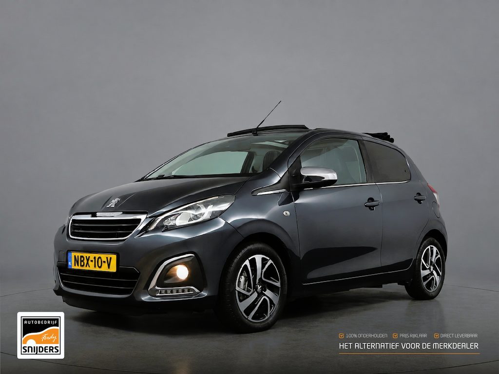 Peugeot 108 1.0 e-VTi Active TOP! / Complete uitvoering | Camera | APP | Stoelverw. | DAB+ | Cruise | CABRIOLET - RIJKLAAR + BOVAG GARANTIE