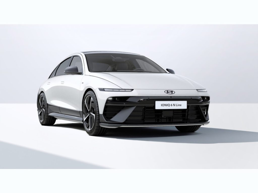 Hyundai Ioniq 6 N Line Business | Actieve rijbaanassistentie (LKA) | Glazen schuif-/kanteldak | Stoelbekleding, stof/leder