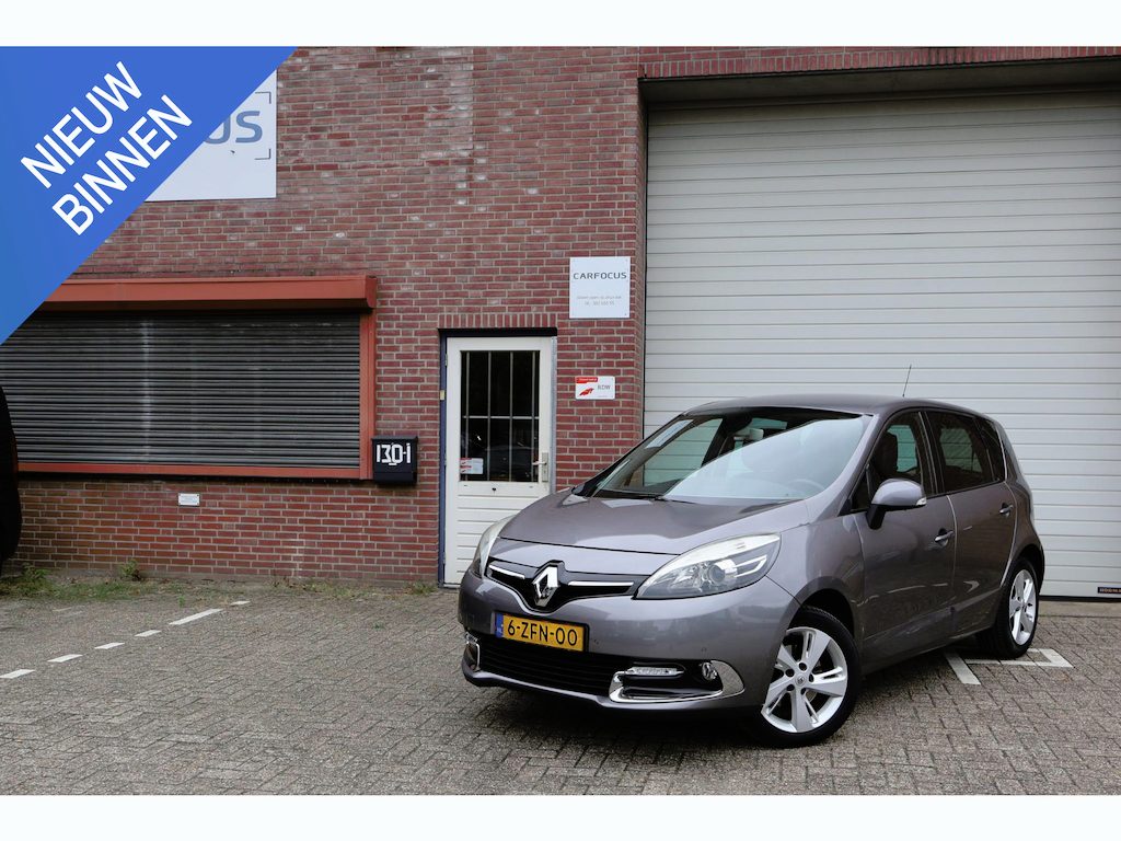 Renault Scenic 1.2 TCe R-Cinéma APK Scherm 2e eigenaar PDC Leder Navi Cruise Airco NAP