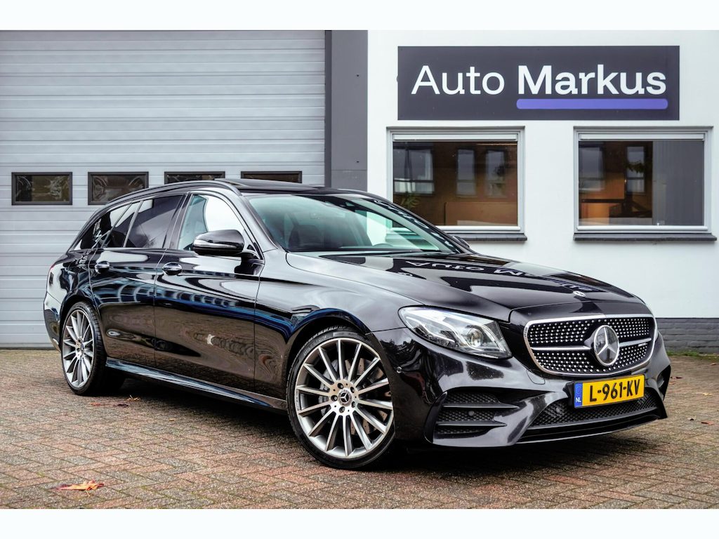 Mercedes-Benz E-klasse Estate AMG 43 4MATIC|Pano|Burmester|Ventilatie|ACC|HUD|Sfeer