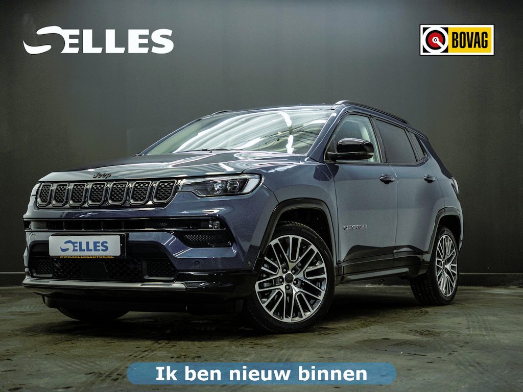 Jeep Compass 1.5T e-Hybrid S | Geventileerde voorstoelen | Airco | Climate Control | Cruise Control | Navigatie | Carplay |