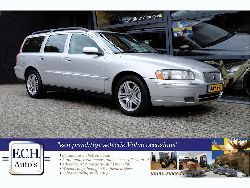 Volvo V70 2.4 170 pk Aut. Edition II, Leer, Trekhaak