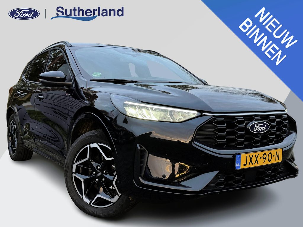 Ford Kuga 2.5 PHEV ST-Line 243pk | Wegklapbare trekhaak (elektrisch bedienbaar) | Adaptive cruise control | 360 graden camera | Winter Pack | 19 inch lichtmetalen velgen in Absolute Black/Machined