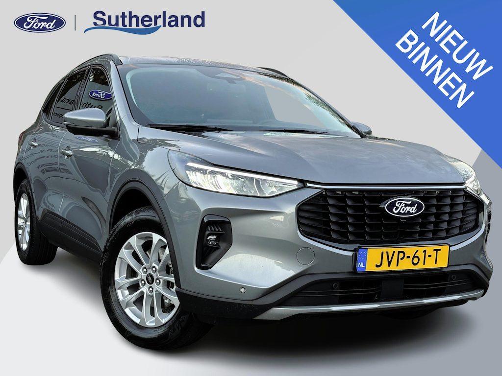 Ford Kuga 2.5 PHEV Titanium | Wegklapbare trekhaak (elektrisch bedienbaar) | Adaptive cruise control | 360 graden camera | Winter Pack | Ruimtebesparend 17 inch reservewiel - 165/70 band