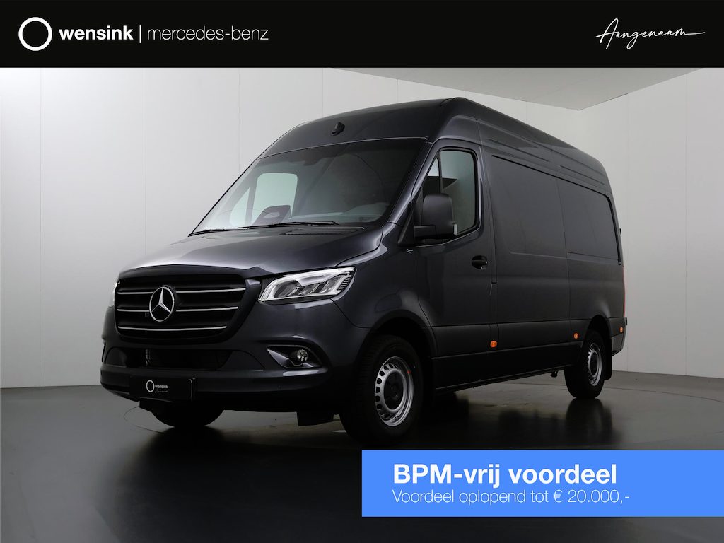 Mercedes-Benz Sprinter 319 CDI L2 H2 Select | Distronic | Led verlichting | Smartphone integratie pakket | 270° Deuren | 3500 KG Trekgewicht |