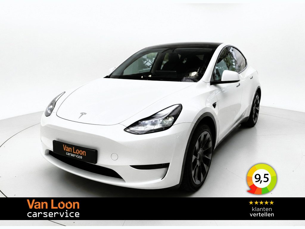 Tesla Model Y Std Range 299PK/Leder/Yoke stuur/Performance spoiler/