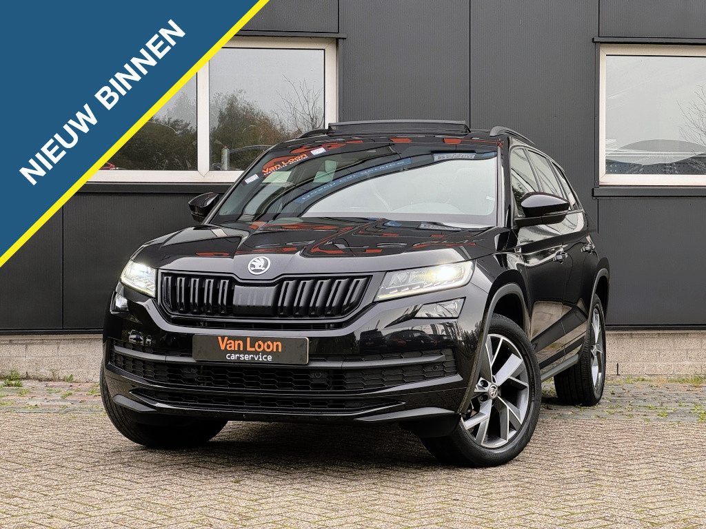 Skoda Kodiaq 1.5 TSI Sportline Bns.|Pano|ACC|Keyless|Blind Spot|Stoelverw.|Elek.Klep|Camera|TrekH.|