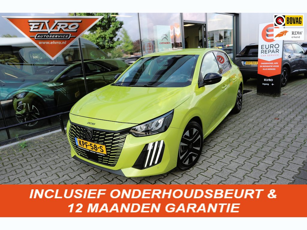 Peugeot 208 1.2 PureTech 100 Style CARPLAY PDC CRUISE LED RIJKLAARPRIJS!!