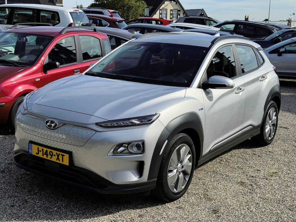 Hyundai Kona Electric EV Comfort 64 kWh 99,1% SOH 1e Eig Dealer Onderhouden 500+km Accubereik NL Auto NAP