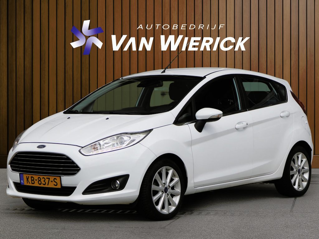 Ford Fiesta 1.0 EcoBoost Titanium 101PK! | Parkeersensoren | Cruise | Bluetooth | Navi | LM Velgen | NAP