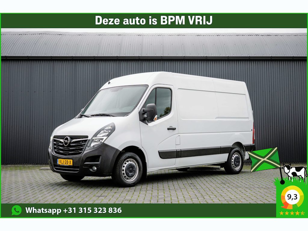 Opel Movano 2.3 CDTI L2H2 136PK | 3-Zits | 1e Eigenaar | Carplay | Cruise | Navi | Airco
