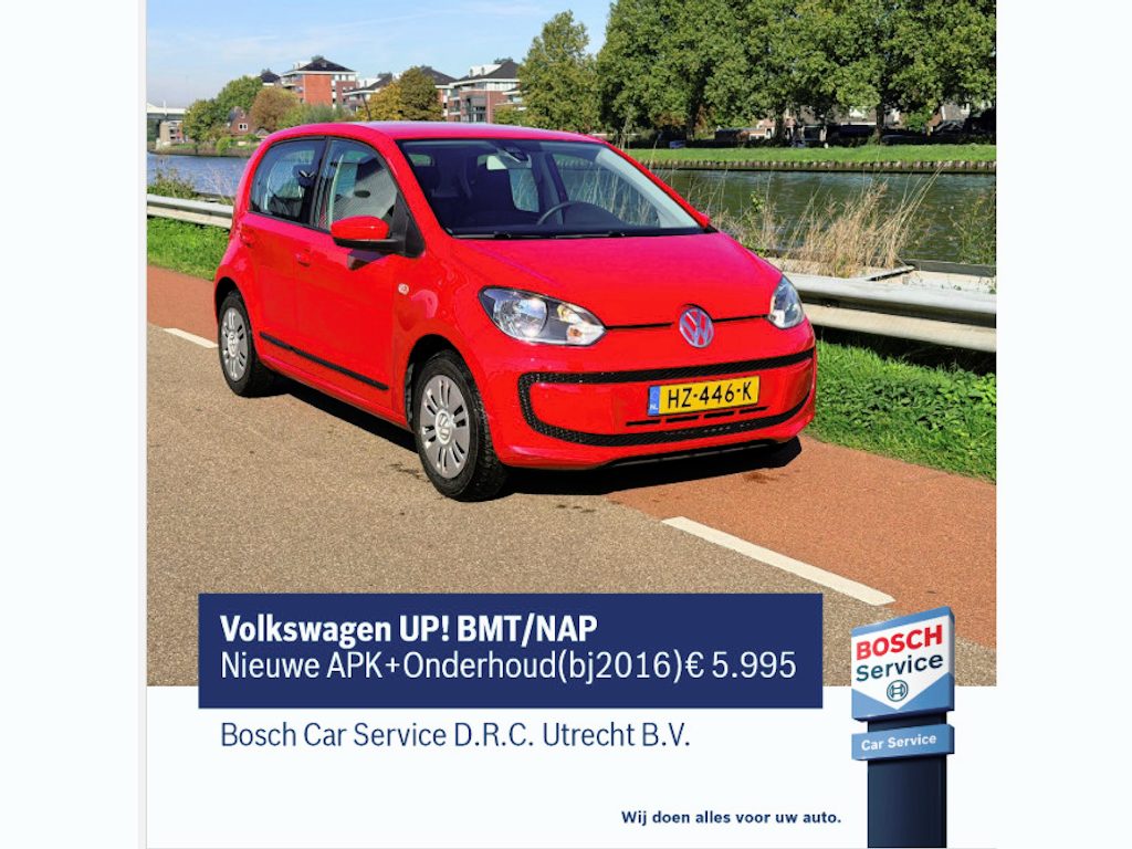 Volkswagen Up! 1.0 BMT / NAP / AIRCO / 1 JAAR BOVAG GARANTIE