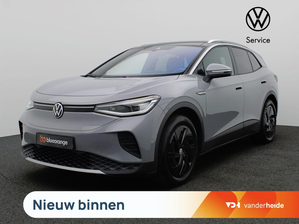 Volkswagen ID.4 Pro Business 77 kWh 204PK Aut. SOH 97,01%, Panoramadak, Trekhaak, 19", Stoel-Stuurverwarming, Matrix LED-Verlichting, Achteruitrijcamera