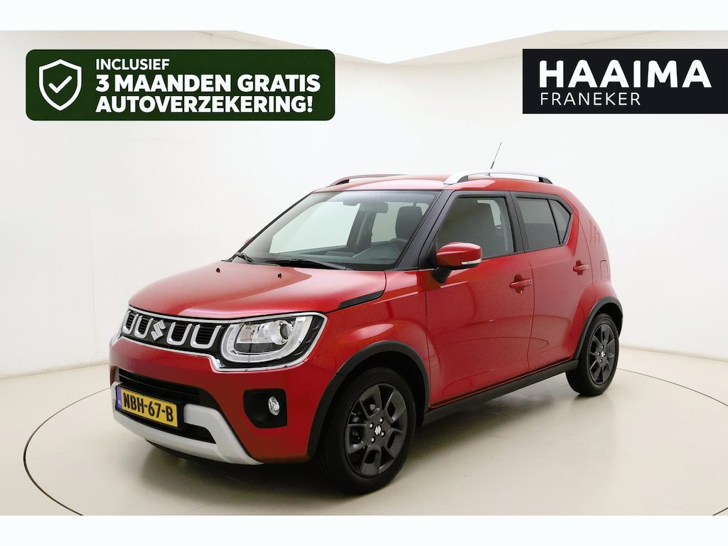 Suzuki Ignis 1.2 Smart Hybrid Style 83pk | Climate Control | Trekhaak | Cruise Control | Navigatie | Camera | Stoelverwarming | Lichtmetalen Velgen | Keyless entry en start