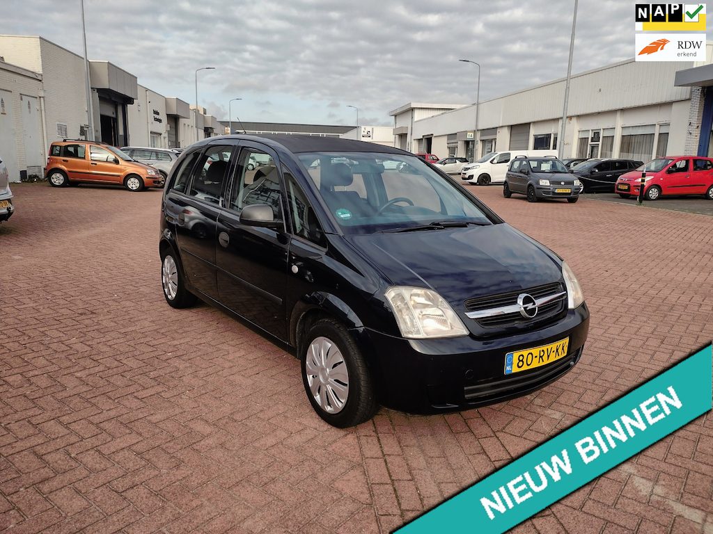 Opel Meriva 1.6-16V Essentia MOOIE AUTO BEL 0619590613 HOGEN IN STAP APK 26-10-2027 AUTOMAAT