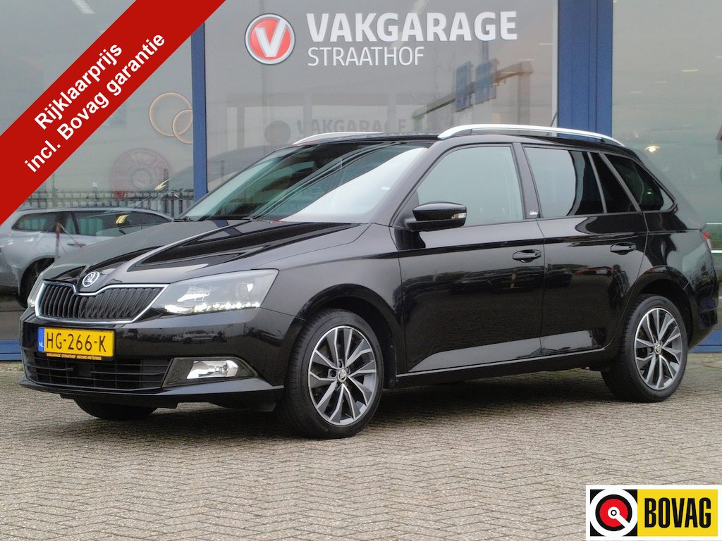Skoda Fabia Combi 1.2 TSI Edition, Trekhaak / Carplay + Android Auto / Stoelverwarming / Parkeersensoren / 16'' LMV