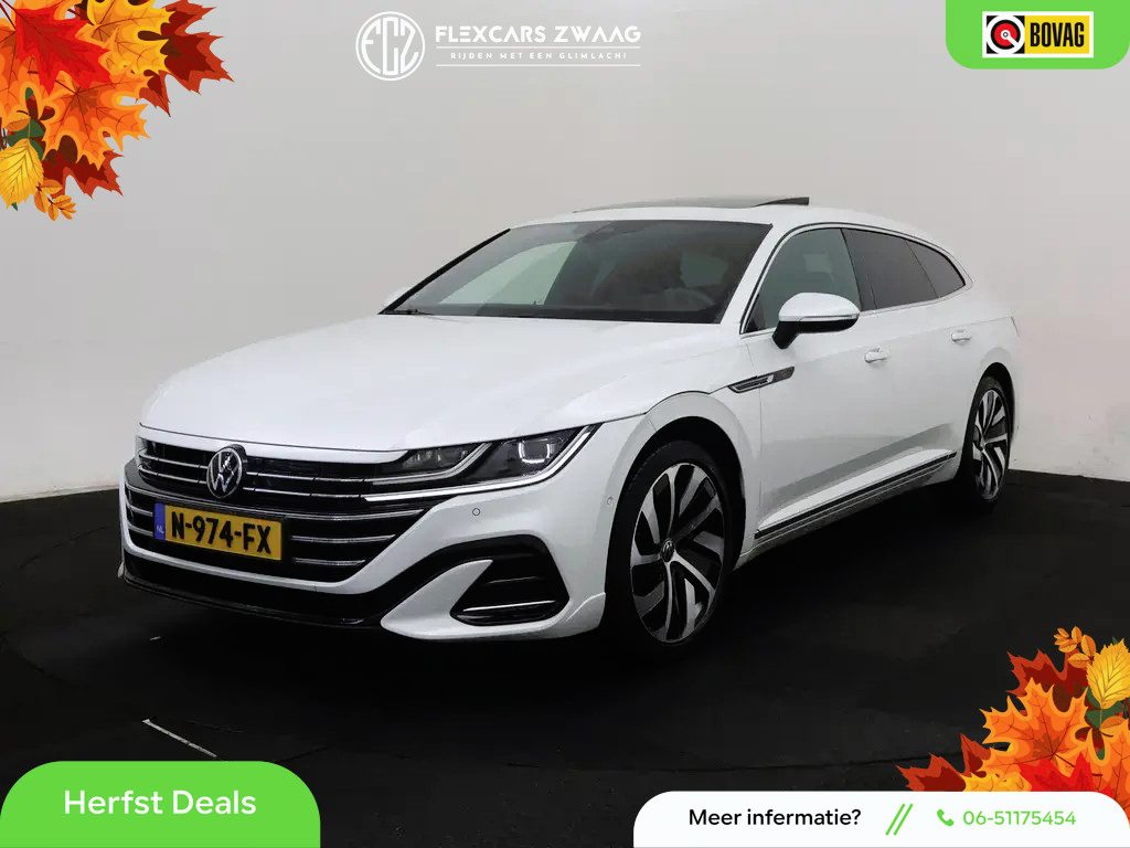 Volkswagen Arteon Shooting Brake 1.4 TSI eHybrid R-Line Business+ - Automaat - Pano/Schuifdak- Winterpakket - Navi - Leder -Org.NL