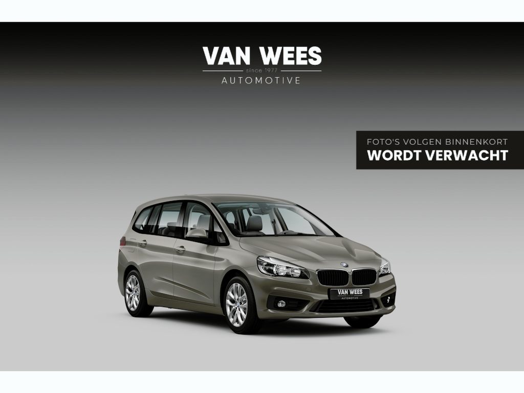 BMW 2-Serie Gran Tourer 220i 7p. | Stoelverwarming | Cruise control | Sportstuur | Active Guard | Navigatie | Climate control | PDC | Regensensor | 3e zitrij | Modell Advantage