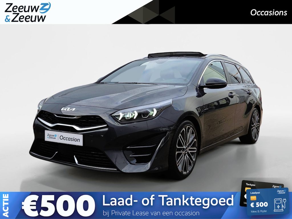 Kia Ceed Sportswagon 1.5 T-GDi GT-PlusLine 140 PK | Automaat | Stoelverwarming voor en achter | JBL | Panoramadak | Camera | Carplay | Cruise Control Adaptief | Fabrieksgarantie | NAP