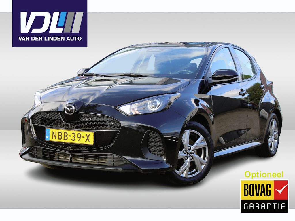 Mazda 2 Hybrid 1.5 Exclusive-line l Adaptieve Cruise Contol l Lane Assist l BLIS l PDC l Parkeercamera l Stuur- en Stoelverwarming l Apple carplay/ Android auto l 16 inch