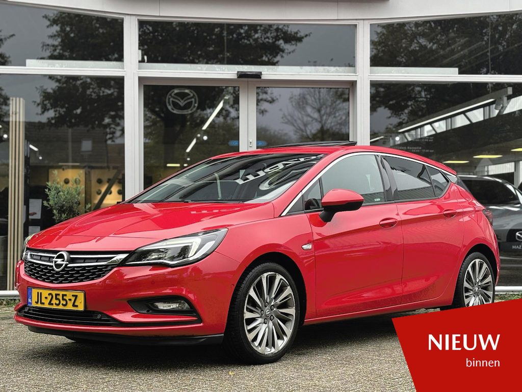 Opel Astra 1.4 Innovation NL Auto, Dealer Ondh, Comfortstoelen, Massages-Geventileerd -Verwarmd, Stuurverw., Schuif/kantel dak, Navigatie, Apple Carplay, Cruise Controle, Parkeerhulp, A-Rij-Camera