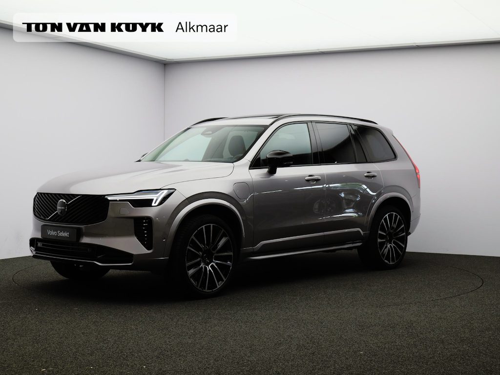 Volvo XC90 2.0 T8 Plug-in hybrid AWD Ultra Dark Automaat / B&W Audio / Luchtvering / 22" velgen / Stoelventilatie+Massage / Head-Up Display / 360 Camera / Panoramadak /