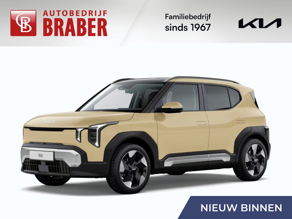 Kia EV2 Plus 61 kWh | Nieuw | Direct leverbaar | Actieradius tot 440 km (WLTP) | Tot € 3.000 inruilvoordeel bij aanschaf | 18% bijtelling |