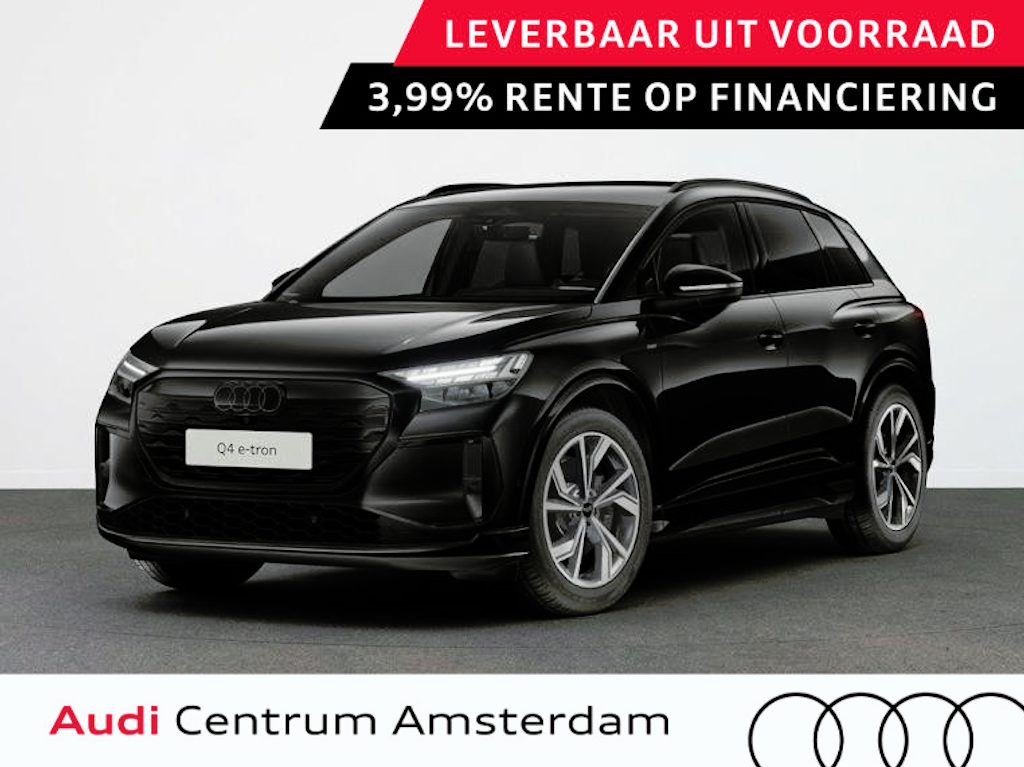 Audi Q4 e-tron S edition performance 82 kWh 286 pk | Techniekpakket plus | Trekhaak | Privacy glas | Optiekpakket zwart |
