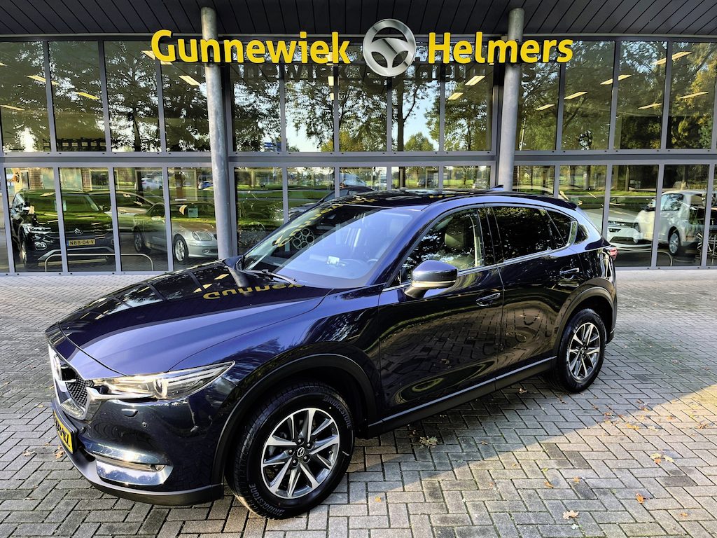 Mazda CX-5 2.0 SkyActiv-G 165 Luxury | 360° CAMERA | CARPLAY | CLIMA | HUD | LED | NAVI | PDC V&A | STUUR/STOELVERW. + STOELVENT. | TREKHAAK