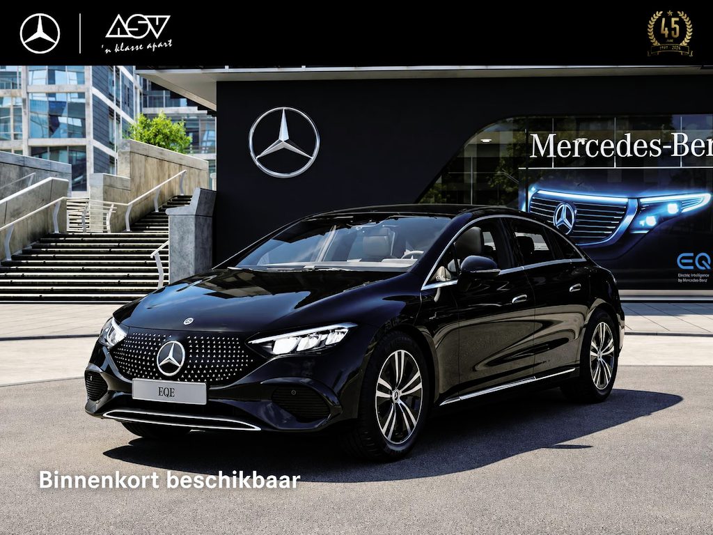 Mercedes-Benz EQE 350+ Business Edition 96 kWh | Adaptieve Cruise Control | Memory Stoelen | KEYLESS-GO | 19" Velgen | Stoelverwarming | Achteruitrijcamera | Sfeerverlichting