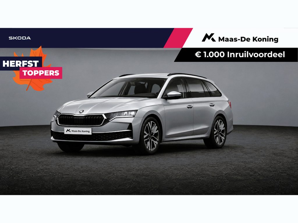Skoda Octavia combi Business Edition Plus 1.5 TSI m-HEV 150PK DSG | 18" Lerna Antraciet | Trekhaak | Winterpakket