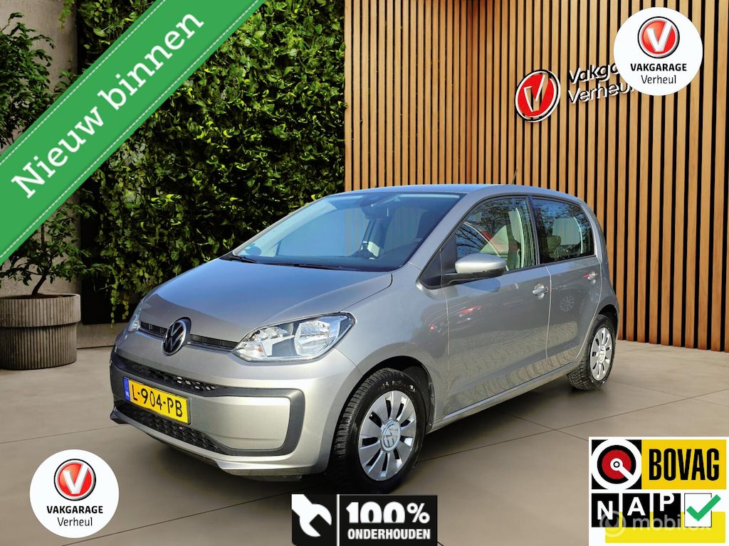 Volkswagen Up! 1.0 65Pk ✅Clima✅Camera✅Boekjes✅Nap