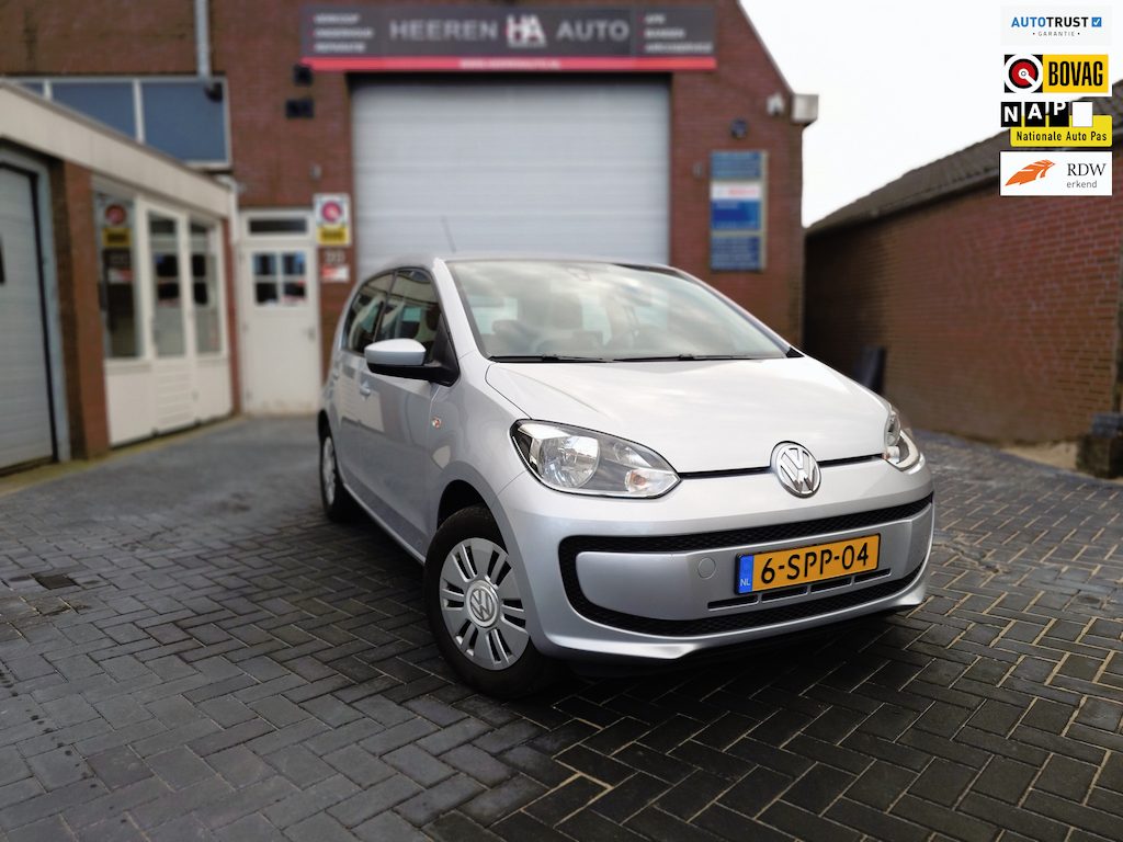 Volkswagen Up! 1.0 move up!, Half Leer!, Automaat, Navigatie!, 1e eigenaar