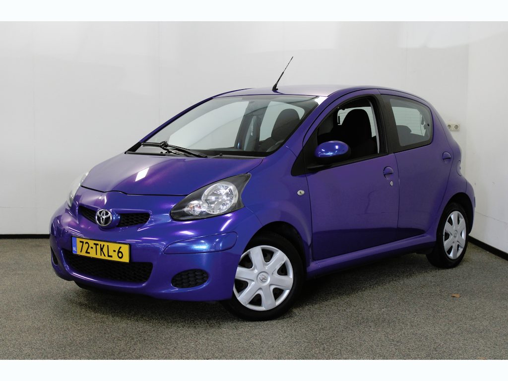 Toyota Aygo 1.0-12V Comfort Navigator Unieke kleur|Airco|Navi.