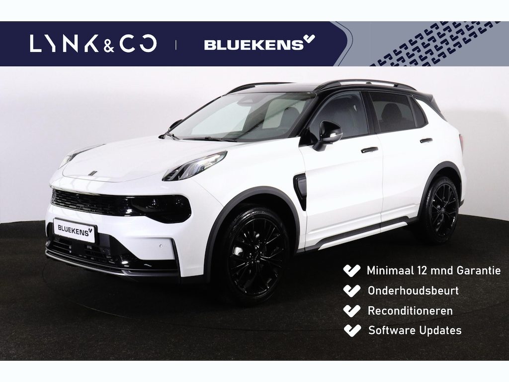 Lynk & Co 01 1.5 More - Panorama/schuifdak - Adaptieve Cruise control met stuurovername - Infinity Audio by Harman/Kardon - 360º Camera - BLIS - Stoelverwarming voor - Adaptieve LED koplampen - Geïntegreerde dashcam voor - Elektr. bedienb. achterklep - Draadloze Apple Carplay & Android Auto - Keyless Entry & drive - 20' LMV- Afneembare trekhaak -
