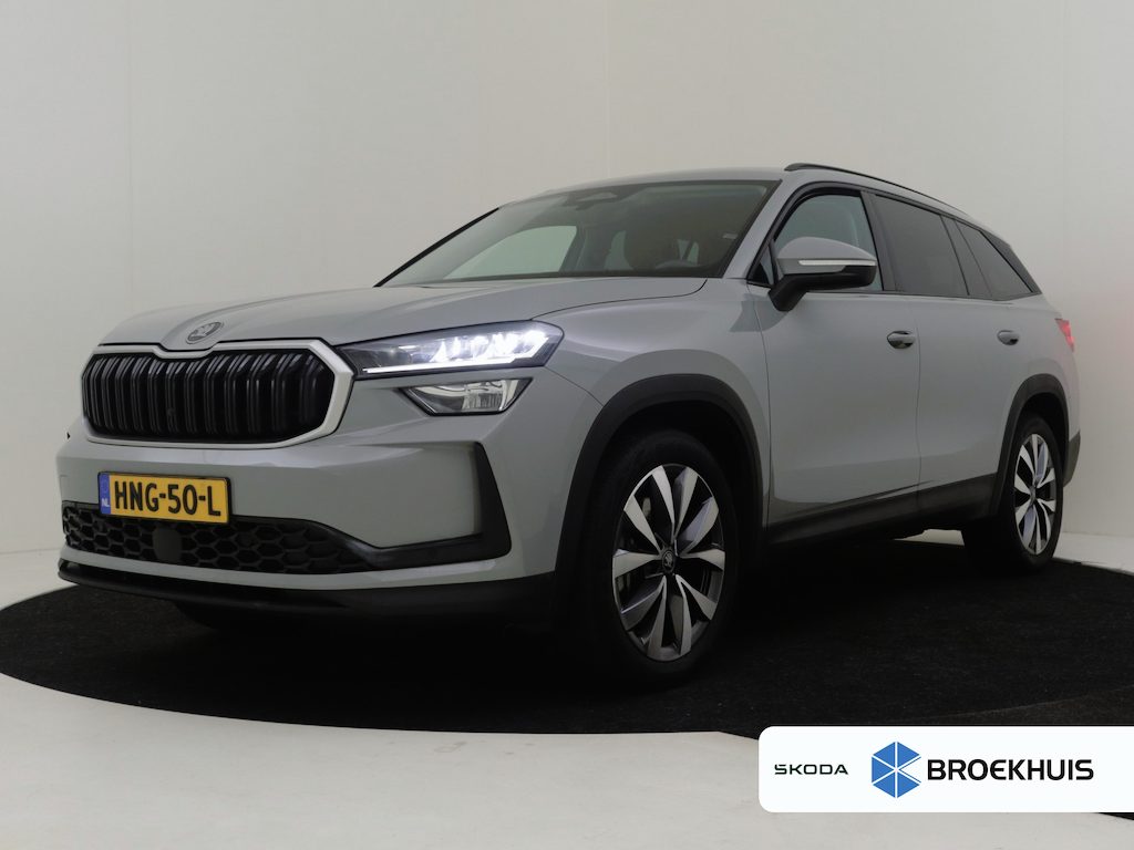 Skoda Kodiaq 1.5 TSI MHEV 150pk Business Edition 7p. l Trekhaak l Camera l 7 Pers. l Adapt. Cr Control l Elekt. Stoel incl Memory l Stoelverwarmin l