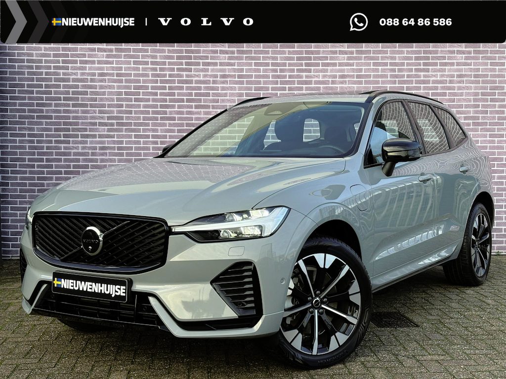 Volvo XC60 T6 350 pk Plug-in hybrid AWD Ultra Dark | SOH 100 % | Facelift | Head-up Display | Full-Led | Schuif-/Kanteldak | Adaptieve Cruise Control | Trekhaak 2.250 kg | BLIS | 360° Camera | Stoel-/Stuurverwarming | 20" |