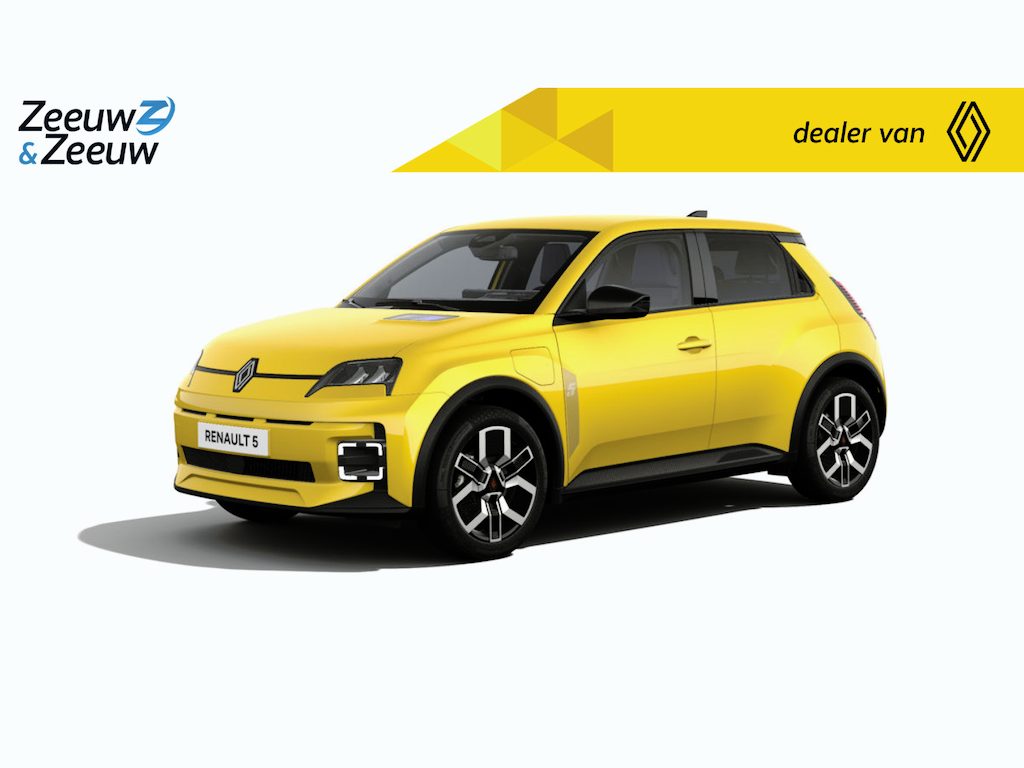 Renault R5 Comfort Range Techno 150pk 52 kWh | Nu te bestellen bij Zeeuw & Zeeuw | V2G ready | Inclusief 5 jaar garantie tot 160.000km | Te financieren tegen 1,9% rente |